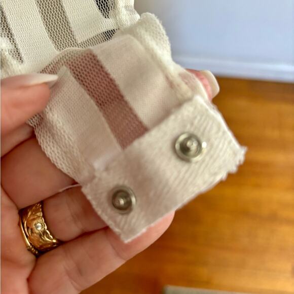 Fashion Nova Long Sleeve Mesh Bodysuit - Picture 5 of 7